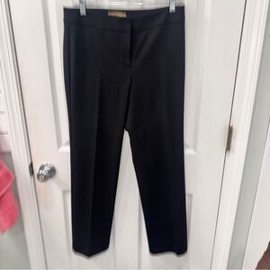Talbots high rise straight leg black dress pants, made in Italy- SZ 2- like new!